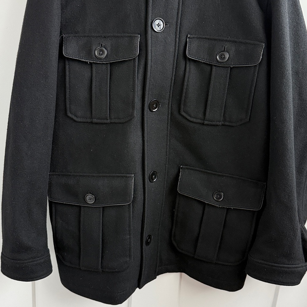 Express Wool Coat Size Large - Picture 2 of 9